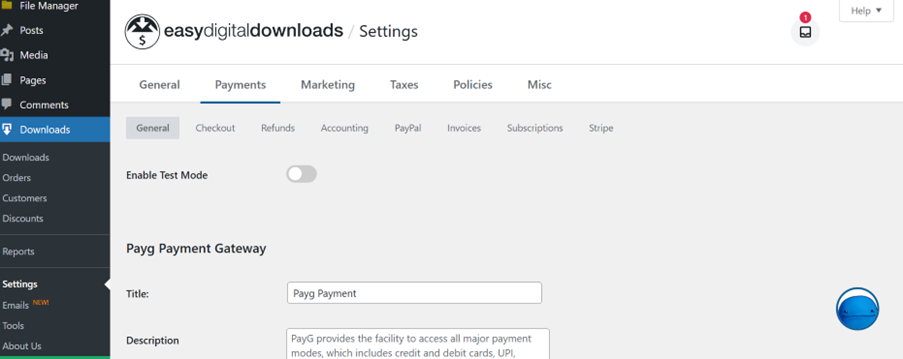 enable plugin